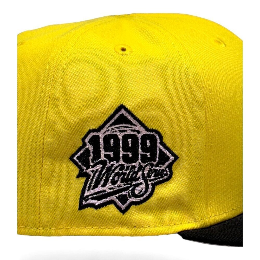 New Era New York Yankees 59FIFTY Hat Cap 1999 World Series Side Patch 7 5/8 _A1 - Picture 6 of 11